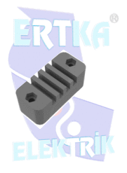 32009 - 1x4F BARA MESNET İZOLATÖRÜ:5mm U:7.5cm