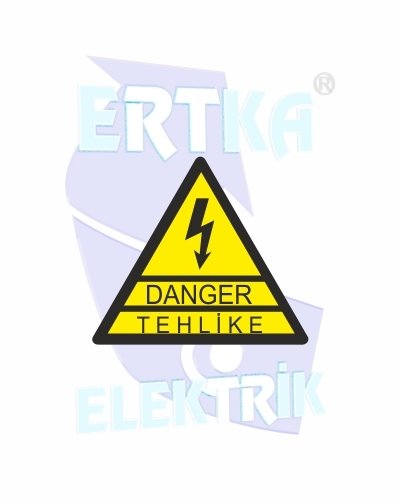 42005 - TEHLİKE ETİKETİ-DANGER(9x9x9cm)