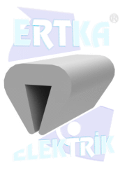 43094 - PANO SAC FİTİLİ - GRİ (2mm Saca Göre)